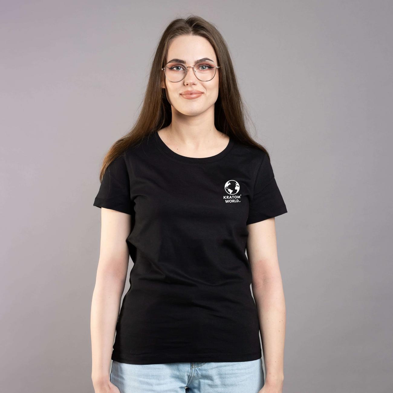 Kratom World T-shirt Dames
