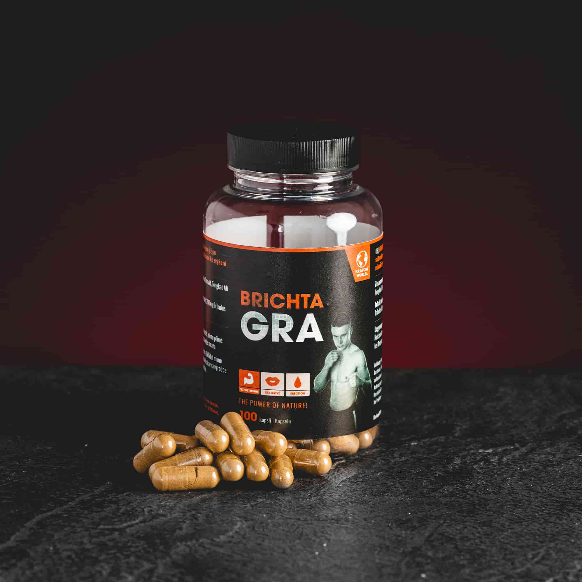 brichtagra testosterone libido sexdrive kratom world tribulus tongkat ali horny weed goat