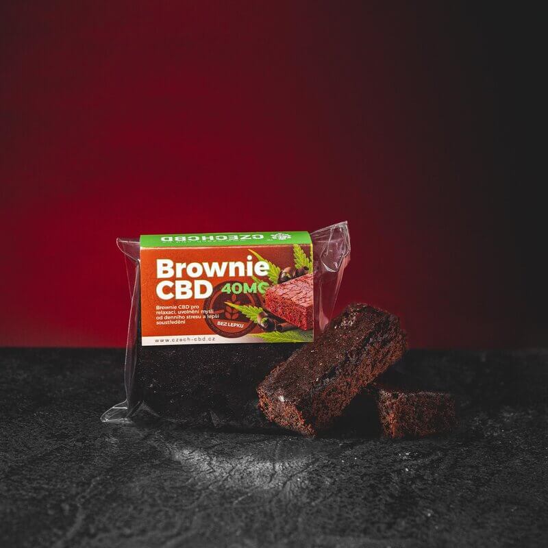 CBD Brownie 40mg glutenfrei