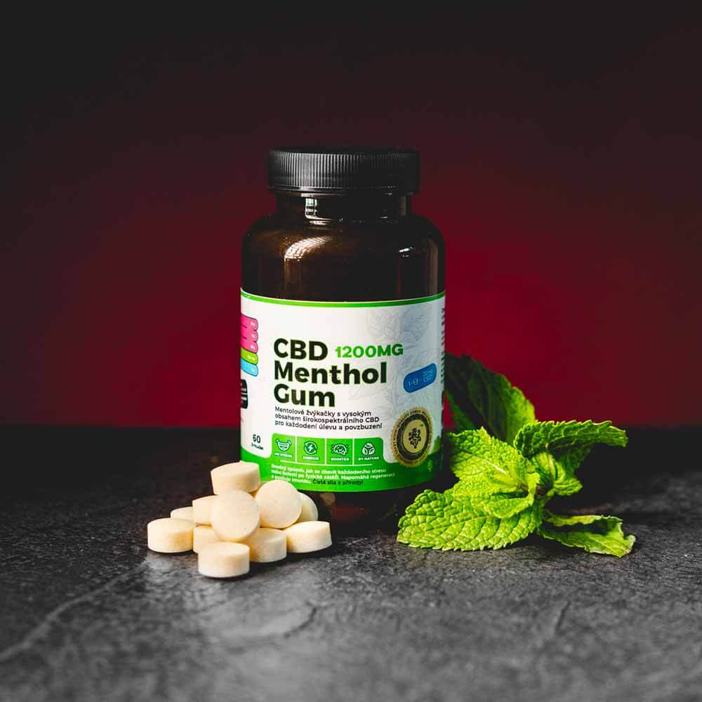 CBD Kaugummi 1200 mg 60 Stk