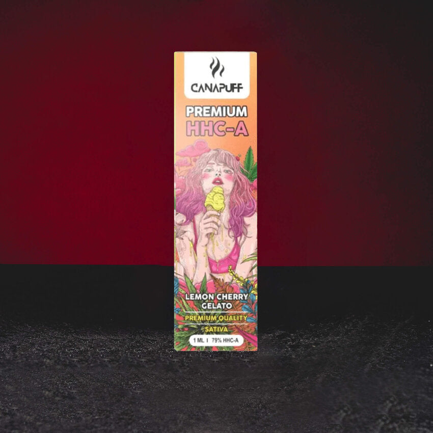 HHCA Vape Lemon Cherry Gelato und Smoke Praha Kratom World