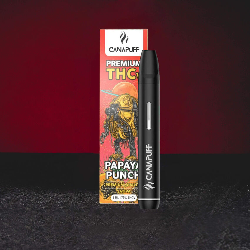THV Vape Pen 79% Berry Gelato & Papaya Punch - Kratom World Europe THV Vape Pen 79% Berry Gelato & Papaya Punch - Kratom World Europe