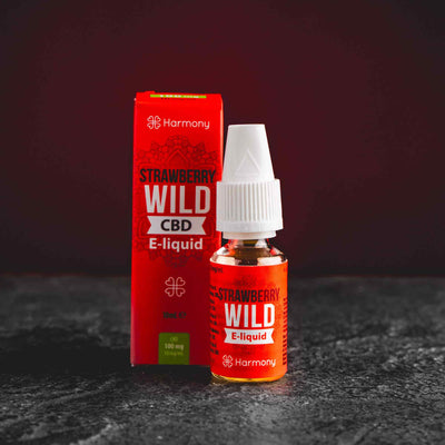 CBD Liquid Erdbeere Wild 100mg CBD Liquid für Tuben 30mg