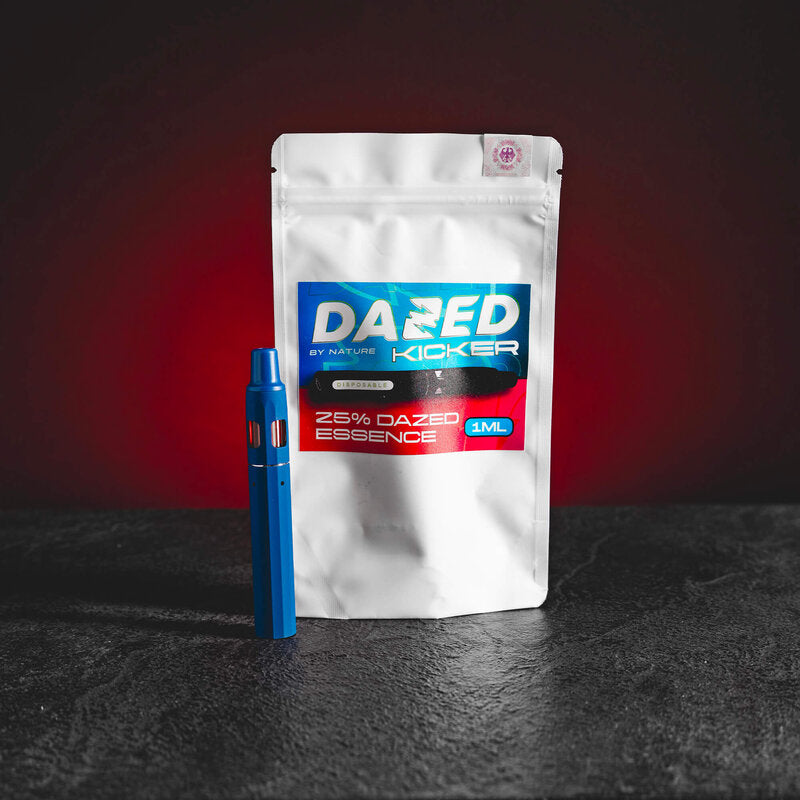 dazed disposable vape DAZED Kicker 25% 1 ml – Extra strong for calm and well-being