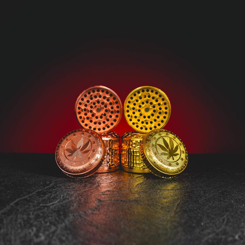 Grinder Metall Dreamliner Cannaleaf 52mm