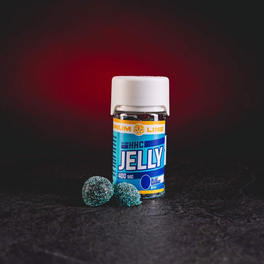 Kratom World 10 OH HHC Gelee Jelly Verkauf KratomWorld blue mango 400mg