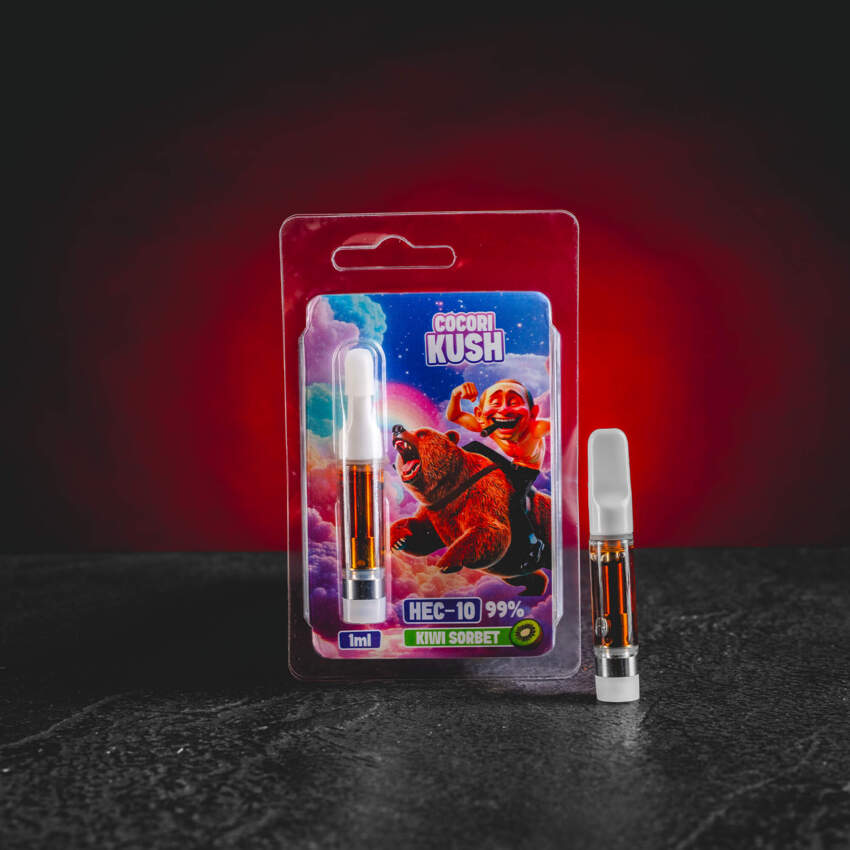 HEC10 Cartridge Kiwi Sorbet kombiniert den frischen Geschmack reifer Kiwi mit einem leichten Sorbet-Unterton, bietet moderne HEC10-Zusammensetzung, einen klaren und ausgewogenen Effekt, ein erfrischendes Geschmacksprofil und ein stabiles, kontrolliertes Erlebnis für den täglichen Gebrauch. premium cartridges met moderne HEC10-formule, uitgesproken fruit- en dessertsmaakprofielen, sterk gestructureerd verzameleffect en uniform design