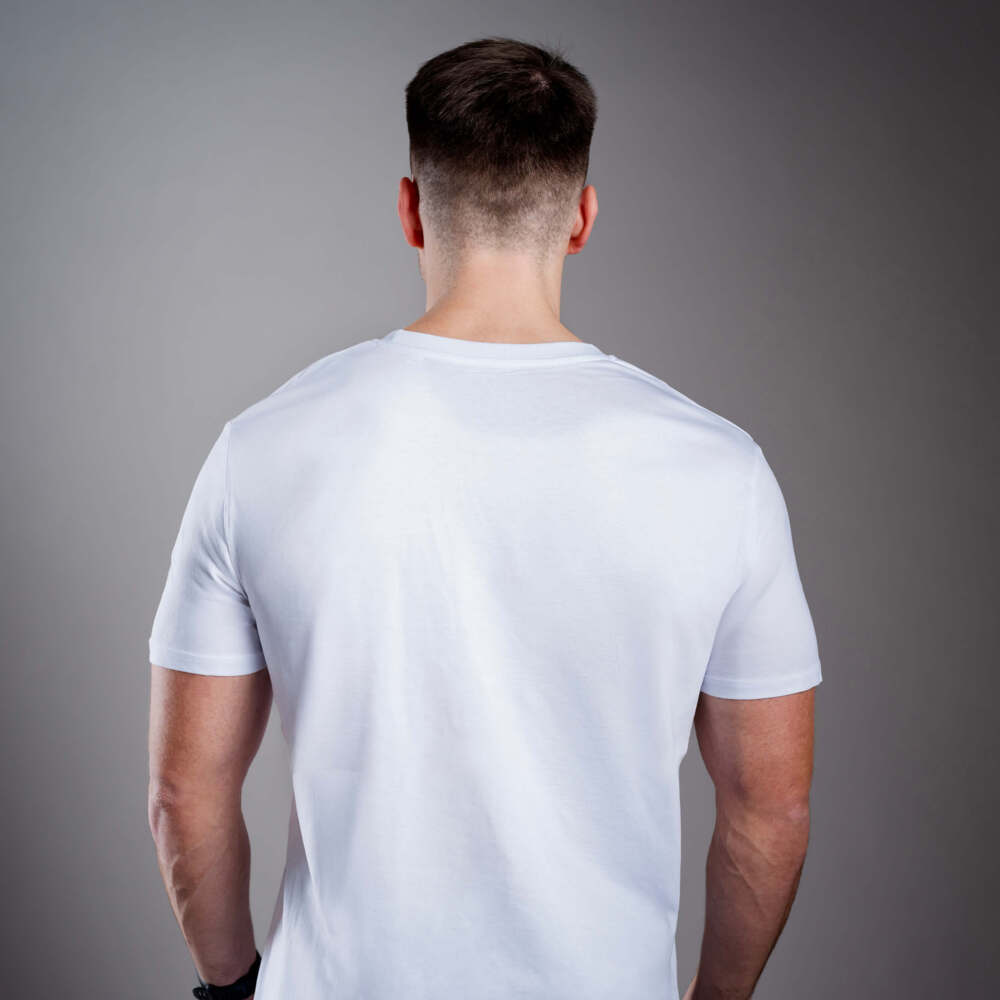 Kratom World Herren T-Shirt mit dem Motiv „sorry I don’t have kava kava” – originaler Merch für Kratom-Liebhaber und Fans der Marke Kratom World, stilvolles Streetwear-Design mit auffälligem Druck, bequemes T-Shirt für den täglichen Gebrauch, ideal für die Stadt, Events oder als Sammlerstück für die Kratom-Community, Rückseite