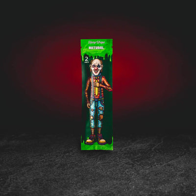 Lion Rolling Circus Hemp Wrap Natural 2 Stk. – natürlicher Hanf-Blunt-Wrap ohne Tabak und Nikotin hennep blunt wraps met terpenen in de varianten