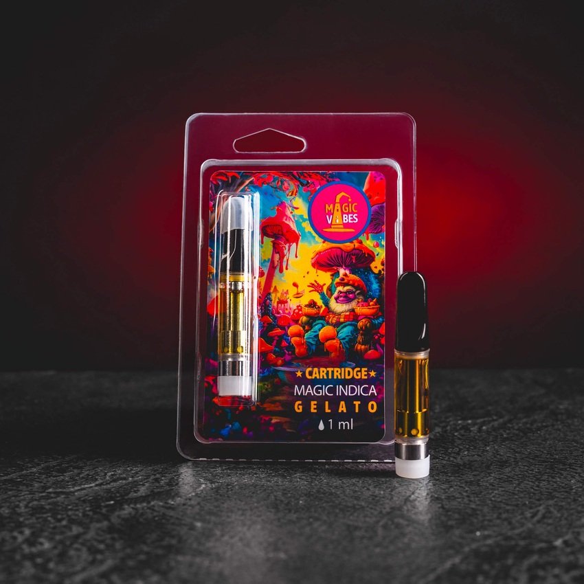 Magic Mix Cartridge Gelato – Premium-Patrone mit innovativer Cannabinoid-Mischung und süß-cremigem Gelato-Geschmack für ausgewogene Entspannung. kratom world magic mix cartridge kratomworld verkauf cartucho premium con mezcla innovadora de cannabinoides y sabor dulce cremoso Gelato para una relajación equilibrada premium cartridge met innovatieve cannabinoïden in vier smaken: Gelato, Super Lemon, Blueberry OG en Mango voor comfortabel en stijlvol vapen