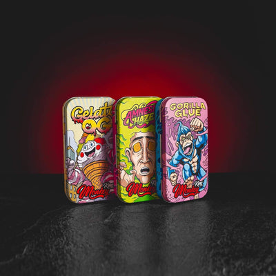 Kratom World Monkey King Box Blechdose Blechdose Metall Metall Kratomworld Verkauf zusammen