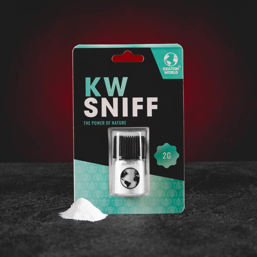 Kratom World Schnupfen, Koffein, Taurin, Menthol, Kratom World Sale kratom world sniff schnupf koffein taurin kratomworld verkauf KW Sniff – Energypulver in praktischer Glasflasche zur nasalen Anwendung. Enthält eine wirksame Kombination aus Koffein, Taurin und natürlichem Aroma für einen schnellen Energieschub – ganz ohne Kaffee oder Energydrink. Moderne Lösung bei Müdigkeit, ideal für unterwegs oder bei der Arbeit. Stilvolles Design, diskrete Anwendung, starke Wirkung – KW Sniff bringt Energie auf ein neu
