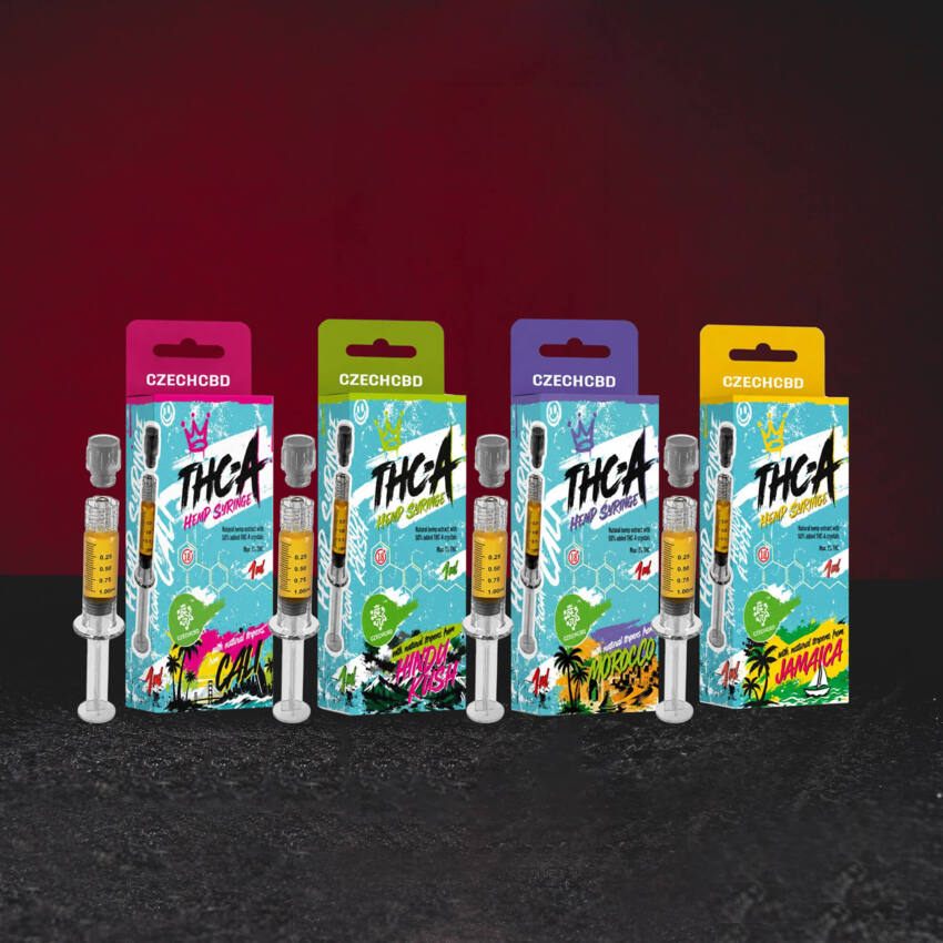 Kratom World THA Syringe 1 ml – alle Varianten Jamaica, Hindu Kush, Cali und Morocco, hochwertige Hanfextrakte mit natürlichen Terpenen