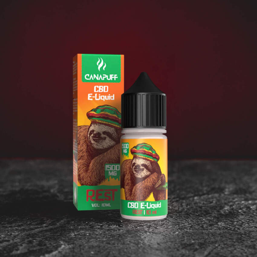 CBD Liquid Lemon Haze 100 mg CBD Liquid in Tuben 30 mg rest 1500mg eliquid vape cannabinoid rest