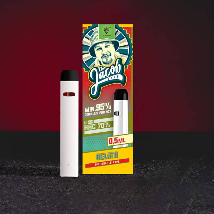 Vape 10-OH-HHC 70% 0.5ml Premium disPOD with terpenes - Kratom World Europe Vape 10-OH-HHC 70% 0.5ml Premium disPOD with terpenes - Kratom World Europe