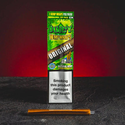 Juicy Hemp Wrap Hanfwickel für Federkiele Pro Packung 2 Stück pro Packung Original