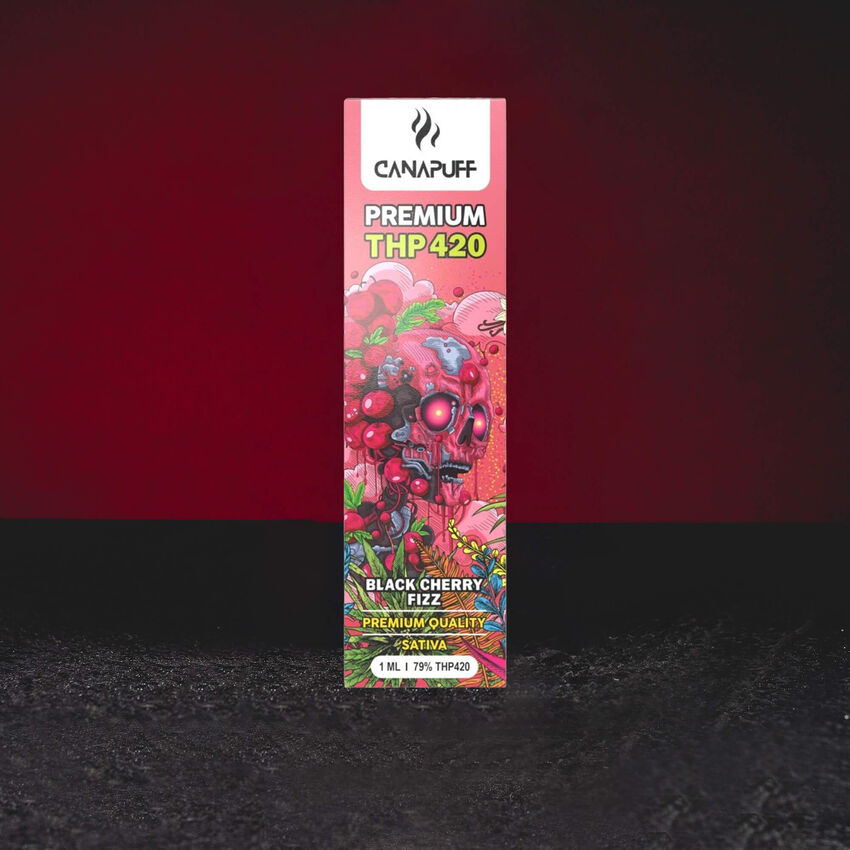 THP420 Vape Pen Black Cherry Fizz