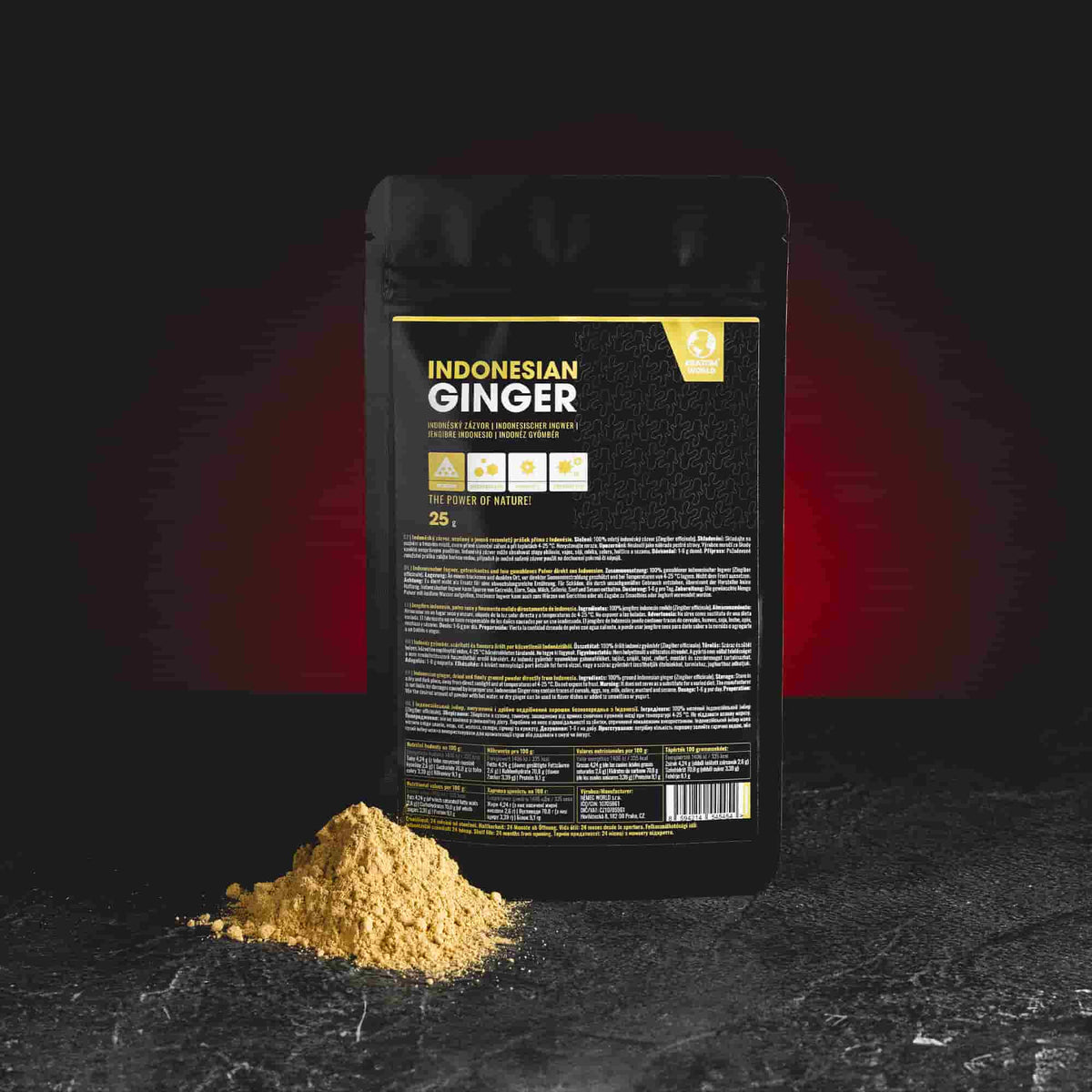 Indonesisches Ingwer-Arzneimittel