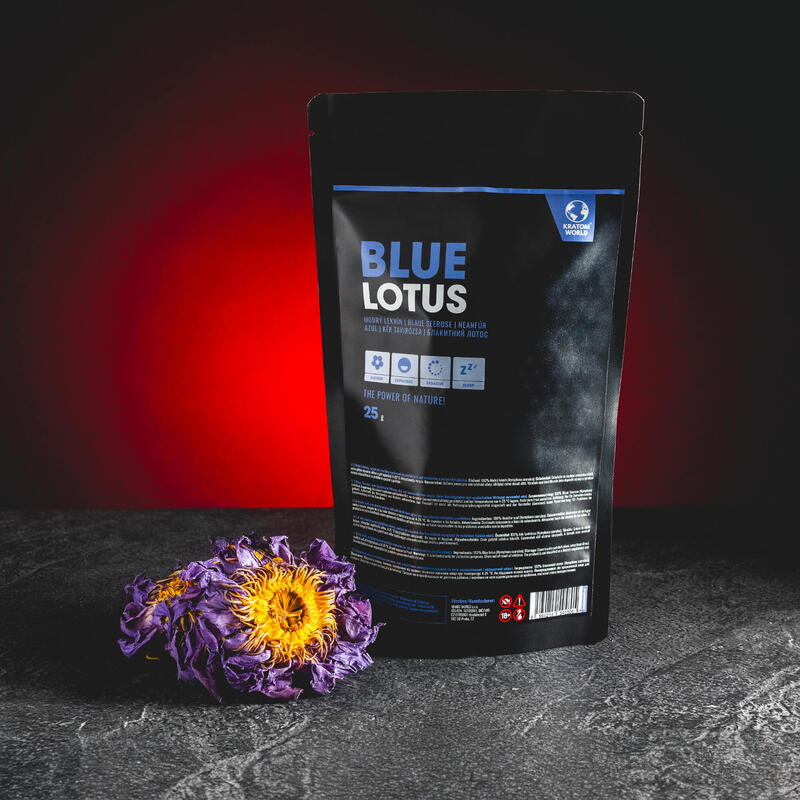 Blauer Lotus (ganze Blüte)