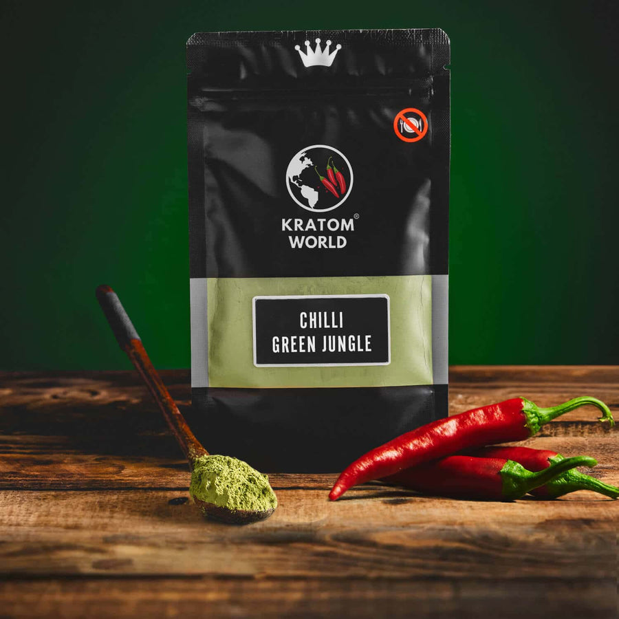 Premium Chilli Grün Wild Chilli Kratom aromatisiert Grüner Dschungel Chilli Premium