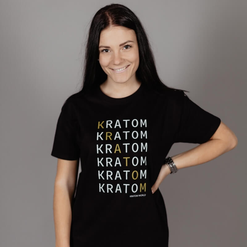 kratom welt damen t-shirt kratom kleidung